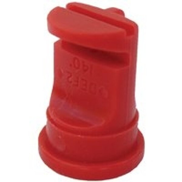 Valley Industries Deflector Spray Tip, 140 deg, Red DF2.0CSK Zoro